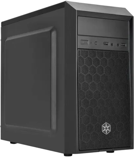 Silverstone SST-PS16B Precision čierna / M-ATX / 2xUSB 3.0 / 1x120 mm / bez zdroja (SST-PS16B)