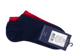 Ponožky Tommy Hilfiger 2Pack 342023001 Navy Blue/Red