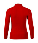 Polokošeľa Pique Polo LS červená 2XL