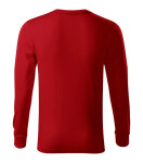 Tričko Resist LS unisex červené XL