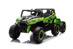 Mamido Mamido Elektrické autíčko Buggy UTV 4x4 s vlečkou 24V | 4x200W zelené