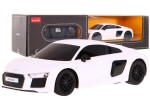 RASTAR Auto na diaľkové ovládanie R / C Audi R8 Rastar 1:24 biele