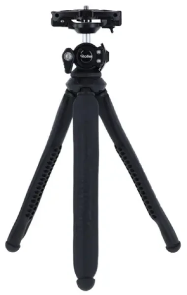 Rollei Monkey Pod 3 čierna / statív / Záťaž 2kg / Vytiahnutý 27.5 cm (11305)