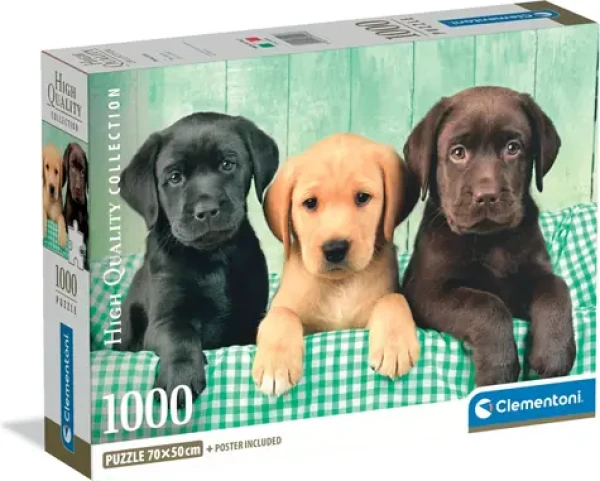Clementoni Puzzle Traja labradori