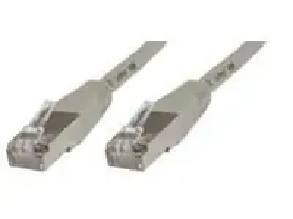 MicroConnect CAT5e F/UTP 0.5m CCA sivá / PVC / AWG 26/7 / CCA (B-FTP5005)