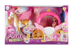 Mamido Mamido Bábika princezná s koňom Pegasom a kočiarom so zvukmi a svetlom XL