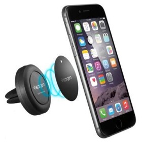 Magnetic Car Mount Holder Spigen Air Vent čierna / univerzálny magnetický držiak (SGP11583)