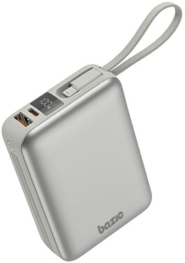 Energea PowerBank 4w1 Bazic Fusion Mini 20000mAh kabel USB-C/Lightning Sivý
