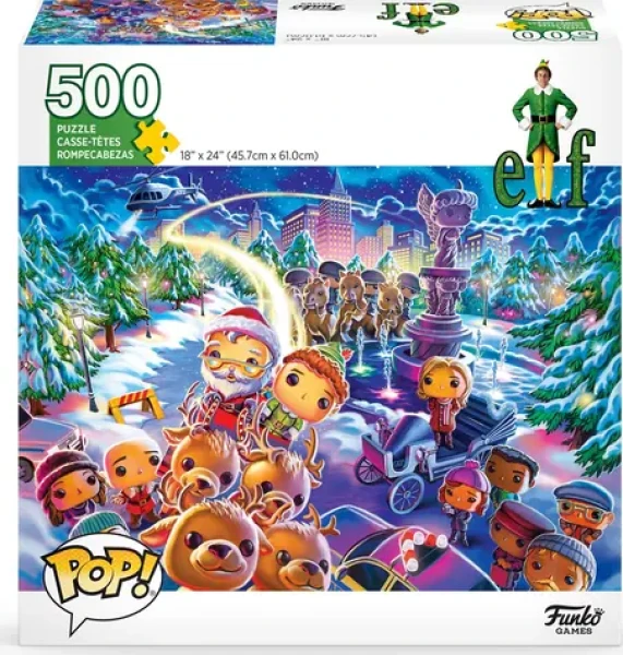 Funko GAMES Puzzle POP! Vianočný škriatok