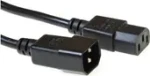 MicroConnect Predlžovací kábel C14 - C13 1.2m čierna (PE040612)