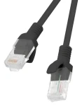 Lanberg čierna / Patch kábel UTP / Cat6 / 1,5 m / 10 ks / Fluke Passed (PCU6-20CC-0150-BK)