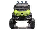 Mamido Detské elektrické autíčko Mercedes-Benz Unimog S 4x4 lakované zelené