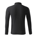 Pánska polokošeľa Pique Polo LS M MLI-22194 Tmavo šedá - Malfini XL tmavě šedá