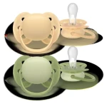 Philips Avent Ultrasoft SCF091/45 / Cumlík / 6-18 mesiacov / neutrálny / 2 ks