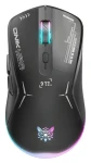 Onikuma CW917 čierna / Bezdrôtová herná myš / RGB podsvietenie / USB-C / 5 úrovní DPI (800-2800) (CW917 2.4G+Wired Bla)