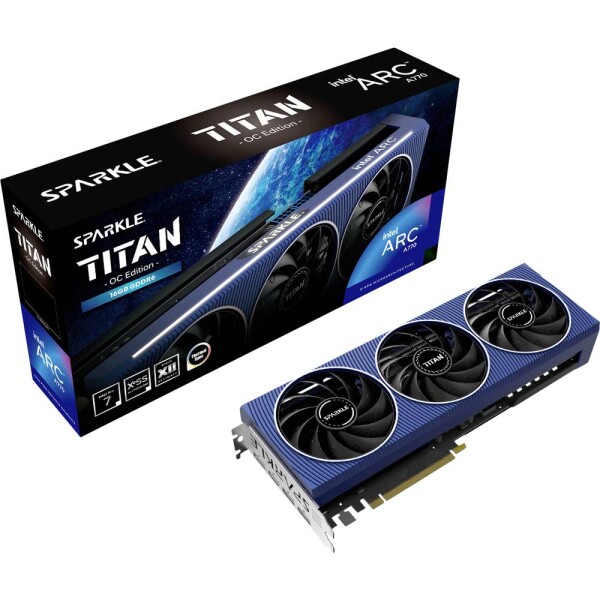 Sparkle Intel Arc A770 Titan OC Edition 16G (SA770T-16GOC)