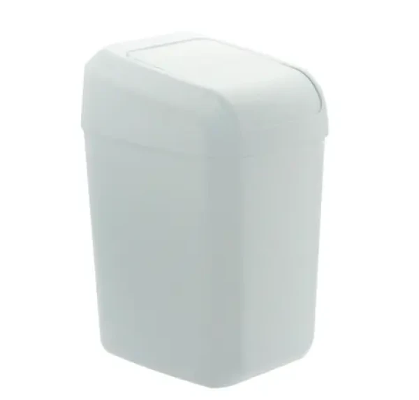 Denox Troya biela / Odpadkový kôš / 30 l / 61 x 34 x 27,5 cm