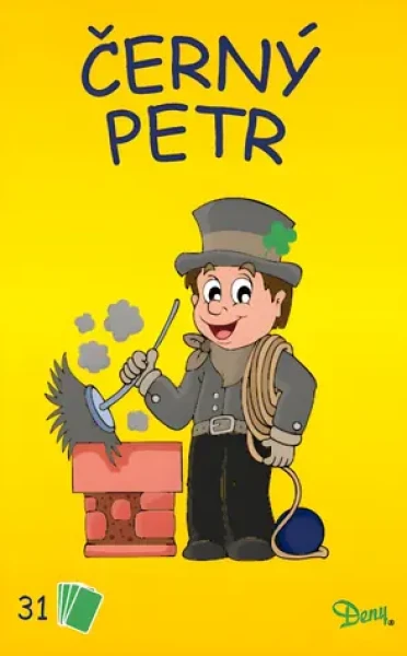 Rappa Karty Čierny Peter Kominár žltá krabička