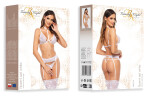 Dámsky erotický set Noemi white - BEAUTY NIGHT FASHION Bílá S/M