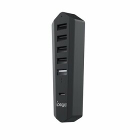 IPega P5S003 USB/USB-C HUB pre PS5 Slim čierna (57983119473)