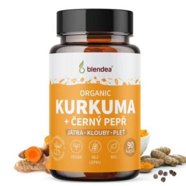 BLENDEA Kurkuma + piperin 60 kapsúl