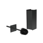 Ferm Living Nerezová WC kefa Sama Black