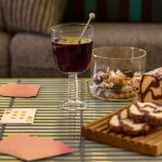 Hübsch pohár na červené víno Clink Clear 250 ml