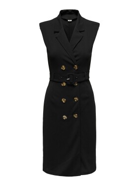 Jacqueline de Yong Dámske šaty JDYMEKKO Regular Fit 15309554 Black