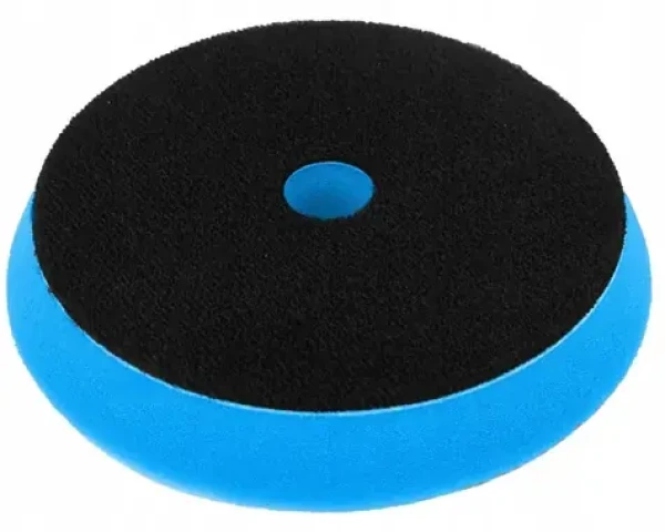 Dedra leštiaca huba na suchý zips mäkká 150 mm modrá / Leštiaca huba / O 150 mm / hr. 25 mm (08T823)