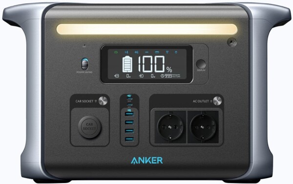 Anker Anker PowerHouse 757 - Tragbares kraftwerk - 1.500.W - AC 220-240 / DC 11-30 V - Lithiumeisenphosphat - 1229 Wh - Ausgangsanschlusse: 13