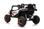 Mamido Mamido Elektrické autíčko Buggy Madman biele | UTV-MX 4x4 | EVA kolesá | 12V 10Ah | EKO koža