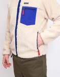 Patagonia M's Classic Retro-X Jacket Dark Natural w/Cobalt Blue S