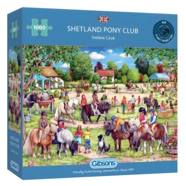 GIBSONS Puzzle Shetland Pony Club