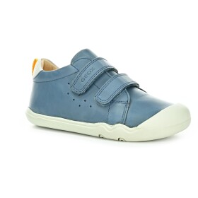 Geox Steppieup Wax.Lea Lt Sky celoročné členkové barefoot topánky 23 EUR