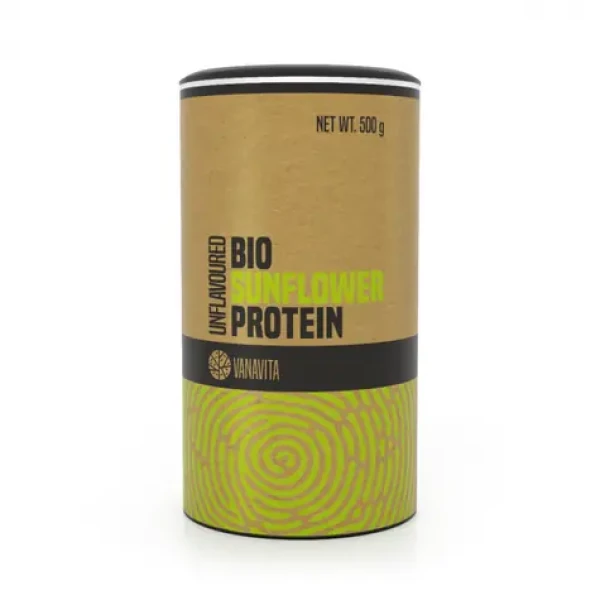 BIO Slnečnicový proteín - VanaVita (bez príchuti, 500 g) (55699-1-500g-unflavored)