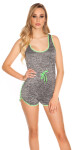 Trendy KouCla Workout Playsuit