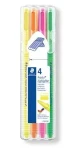 Staedtler Triplus Textsurfer / Zvýrazňovač / sada 4 ks / mix farieb / šírka stopy 1-4 mm (362 SB4)