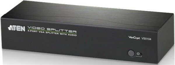 Aten VS0104 4-Port VGA Splitter with Audio (VS0104-AT-G)