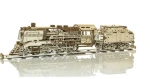 Wooden City 3D Drevené puzzle Express s tendrem a koľajnicami