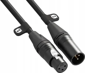 Rode XLR3M čierna / Audio kábel XLR-XLR / 3 m / Neutrik konektory, kábel Canare (XLR3M)