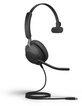 JABRA Evolve2 40 SE USB-C Mono / Mono náhlavná súprava / mikrofón / MS certifikácia (24189-899-899)