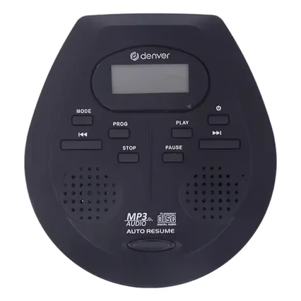 Denver DMP-395B čierna / Prenosný CD prehrávač / Discman (111181111110)