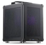 Jonsbo C6 čierna / Skriňa / Mini-Tower / Micro-ATX / s rukoväťou (C6 HANDLE BLACK)
