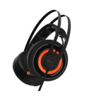 SteelSeries Siberia 650 čierna / herné slúchadlá s mikrofónom / 3m / Jack 3.5mm / 1.2m kábel (51193)