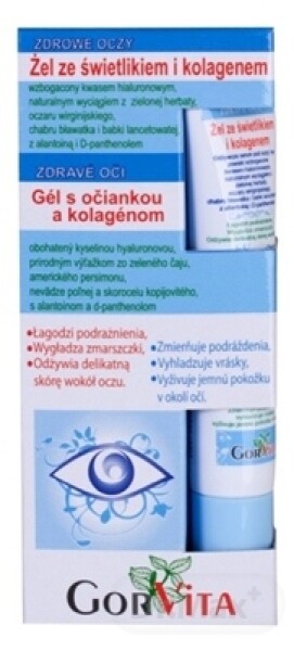 GORVITA Gél s očiankou a kolagénom 20 g