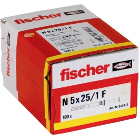 Fischer klincová hmoždinka 25 mm 5 mm 514872 100 ks; 514872