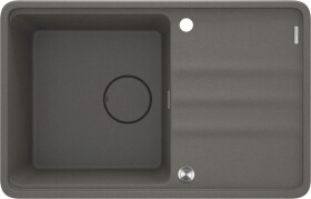 DEANTE DEANTE - Momi anthracite metallic Granitový drez, 1-bowl with drainer ZKM_T113