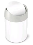 Simplehuman Mini odpadkový kôš na stôl 1.5 l / biela oceľ / CW2079 (CW2079)