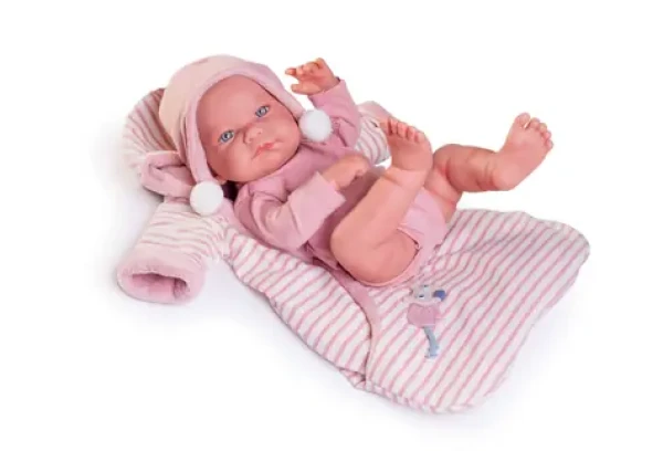Antonio Juan 50279 NICA - realistická bábika bábätko s celovinylovým telom - 42 cm