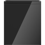 MEXEN/S - Orio kúpeľňová skrinka pod umývadlo 40, 1 dvierka, čierna lesk 91A11-04047-1-BF70